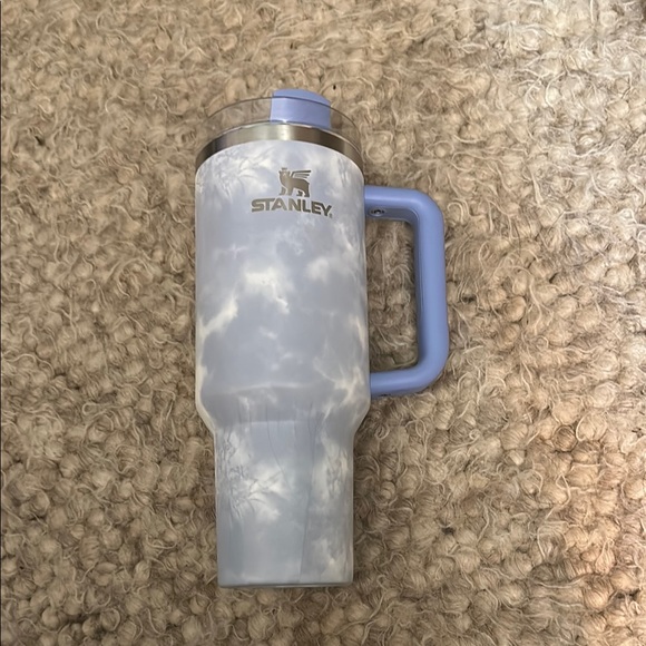 Stanley | Dining | Stanley Blue And White Travel Mug | Poshmark